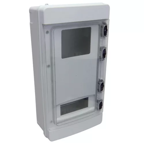 Tracon CMB3 3F Fogyasztásmérő szekrény, almérőhöz 1×6mod+115×94, H×W×D=460×240×132mm, IP65, IK10