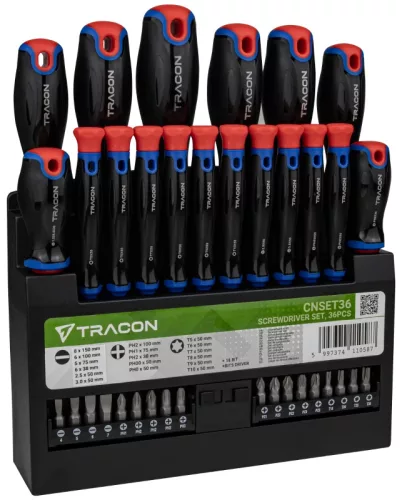 Tracon CNSET36 Csavarhúzó szett 36pcs
