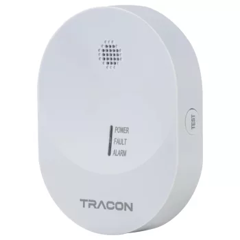   Tracon CO216LA Szén-monoxid (CO) érzékelő 3 VDC, 2,4 Ah, >85 dB