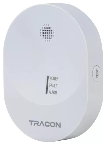 Tracon CO216LA Szén-monoxid (CO) érzékelő 3 VDC, 2,4 Ah, >85 dB