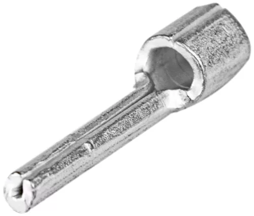 Tracon CS2.5, Szigeteletlen csapos saru, ónozott elektrolitréz 2,5mm2, (d1=2,3mm, L=16,7mm)