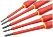 Tracon CSETP5 1000 V-ra szigetelt precíziós csavarhúzó szett AC 1000 V, 5pcs