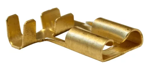 Tracon CSH09B szigeteletlen rátolható csatlakozó hüvely ónozott réz 7,7×0,8 mm