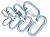 Tracon CSKARA12 Karabiner, csavaros, acél d=12mm, 6400N