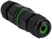 Tracon CST15B, Tömítőszelencés kábeltoldó 0.5-1.5 mm2, IP68, PA6.6, 3P, 450VAC, 16A