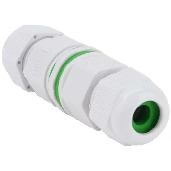 Tracon CST15W Tömítőszelencés kábeltoldó fehér, 0.5-1.5 mm2, IP68, PA6.6, 3P, 450VAC, 16A
