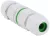 Tracon CST15W, Tömítőszelencés kábeltoldó fehér 0.5-1.5 mm2, IP68, PA6.6, 3P, 450VAC, 16A