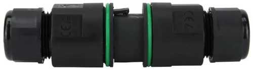 Tracon CST25F Tömítőszelencés kábeltoldó, nyitható gyorskapcsokkal, 3×1-3×2.5 mm2, IP68, PA6.6, 3P, 250VAC, 16A