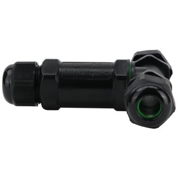   Tracon CST4-T3P, Tömítőszelencés kábeltoldó, T-elágazó 0.5-4 mm2, IP68, PC+PA6.6, 3P, 450VAC, 24A