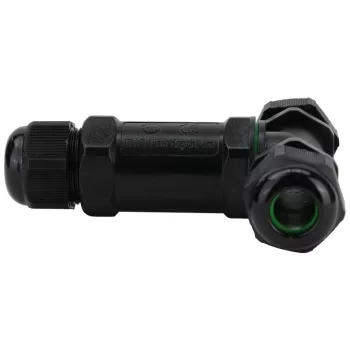 Tracon CST4-T3P Tömítőszelencés kábeltoldó, T-elágazó, 0.5-4 mm2, IP68, PC+PA6.6, 3P, 450VAC, 24A