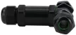 Tracon CST4-T, Tömítőszelencés kábeltoldó, T-elágazó 0.5-4 mm2, IP68, PC+PA6.6, 5P, 450VAC, 24A