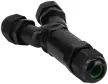 Tracon CST4-Y, Tömítőszelencés kábeltoldó, Y-elágazó 0.5-4 mm2, IP68, PC+PA6.6, 5P, 450VAC, 24A