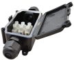 Tracon CSTBOX, Kábeltoldó doboz 3×1 mm2, IP65, PA6.6