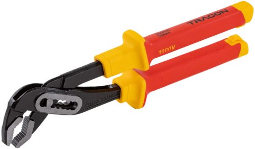 Tracon CW-1000 Vízpumpafogó, 1000V-ra szigetelt AC 1000V, L= 250mm, 500g