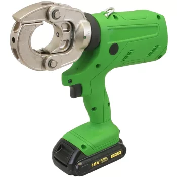   Tracon D62E Elektro-hidraulikus présszerszám kábelsarukhoz, hordtáskában 6-240mm2, 3550g, 62kN, 340°, Li-ion, 18V, 2000mAh