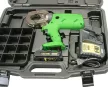 Tracon D62E Elektro-hidraulikus présszerszám kábelsarukhoz, hordtáskában 6-240mm2, 3550g, 62kN, 340°, Li-ion, 18V, 2000mAh