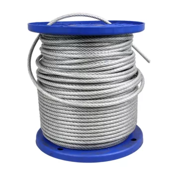 Tracon DKOT4 Drótkötél PVC bevonattal 4mm, PVC