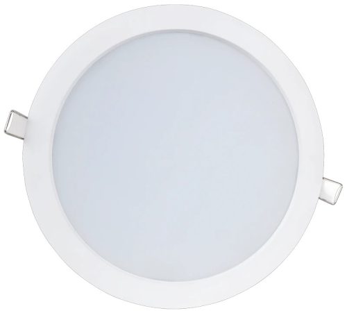 Tracon DLC12NW, Kompakt beépíthető LED mélysugárzó 230VAC, 12W, 4000K, 1050lm. IP20, 