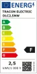 Tracon DLC2,5NW, Kompakt beépíthető LED mélysugárzó 230VAC, 2,5W, 4000K, 220lm. IP20,