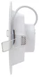 Tracon DLC24NW, Kompakt beépíthető LED mélysugárzó 230VAC, 24W, 4000K, 2100lm. IP20,