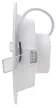Tracon DLC5NW, Kompakt beépíthető LED mélysugárzó 230VAC, 5W, 4000K, 450lm. IP20,