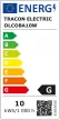 Tracon DLCOBA10W, Beépíthető álmennyezeti LED lámpatest, forgatható 200-240VAC, 10 W, 800 lm, 4000 K, IP40,