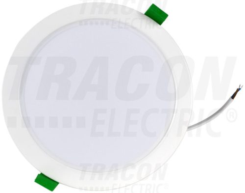 Tracon DLETRIO14W, LED mélysugárzó változtatható színhőmérséklettel 230VAC, 14W, 1120lm, 3000/4000/6500K, 110°, IP44, 