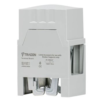   Tracon DSBCM1P300 Kábel leágazó modul, 300 A, 1P, 60 mm 1P, 95-185 mm2, 50x72x114 mm, (20,25,30x5,10 mm)