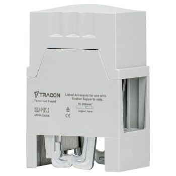   Tracon DSBCM1P500 Kábel leágazó modul, 500 A, 1P, 60 mm 1P, 95-300 mm2, 50x72x114 mm, (20,25,30x5,10 mm)