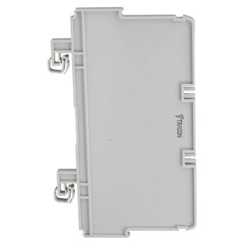   Tracon DSBFC3RH Burkolat tartó, hátsó magas, 3P, 60mm, mellső burkolathoz 3P, 60 mm, 107x206x9 mm