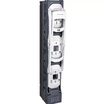   Tracon DSV3-3L Függ. bizt. szakaszolókapcs, 630A, egyszerre nyit, sarus 400/500V AC, 630 A, 100 kA; 690VAC, 500 A, 0 kA;3x1P,NH3,M12