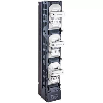   Tracon DSV3-3S Függ. bizt. szakaszolókapcs, 630A, pólusonként nyit, sarus 400/500V AC, 630 A, 100 kA; 690VAC, 500 A, 50kA;3x1P,NH3,M12