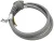 Tracon DVK3X2,5-3, Csatlakozódugó kábellel, szürke 3x2.5mm2, 3m, 16A, 250VAC, H05VV-F,3680W(DUAL Schuko/French)