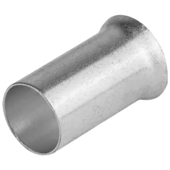   Tracon E09N-12, Szigeteletlen érvéghüvely, ónozott elektrolitréz 16mm2,L=12mm