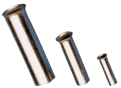 Tracon E10N-18, Szigeteletlen érvéghüvely, ónozott elektrolitréz 25mm2, L=18mm