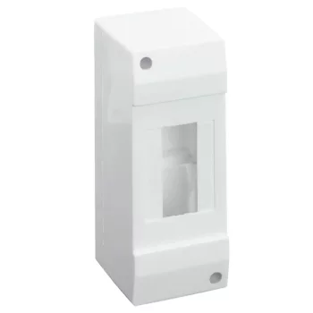   Tracon EDFK-2/1AN Műanyag kiselosztó, ajtó nélkül, 2 modul, IP40, falon kívüli
