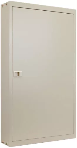 Tracon EDFKF-16/4 Maszkolt fém szekrény, 64 modul, 4 sor, teli ajtóval, 755x445x110, IP42, falon kívüli