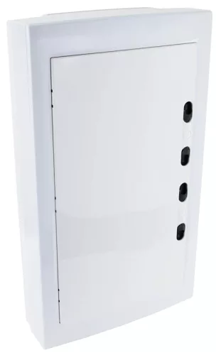 Tracon EDFKSN-12/3 Műanyag kiselosztó, 36 modul, 3 sor, teli sík ajtóval, IP40, falon kívüli