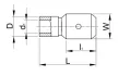 Tracon EDS-12/2 Műanyag kiselosztó, 24 modul, 2 sor, füstszínű ajtóval, IP40, süllyesztett