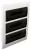 Tracon EDS-14/3, Süllyesztett elosztódoboz, füstszínű ajtóval, N/PE sínnel 3×14 (42) modul, IP40, (H×W×D=475×310×75mm)
