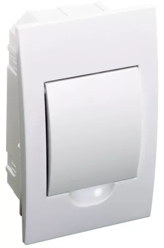 Tracon EDSN-4/1 Műanyag kiselosztó, 4 modul, 1 sor, teli ajtóval, IP40, süllyesztett