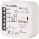 Tracon EFPV3DC Rádiós jelvevő egység, szerelvénydobozba, 3 csat.,EFC-01-hez 10-14 VDC, 3x2,5 A, 868.32 MHz