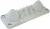 Tracon EKBV-03 Elosztószekrény kábelbevezető, gumi, 14db kábelhez 222x92mm; IP55