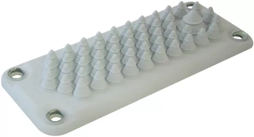 Tracon EKBV-05 Elosztószekrény kábelbevezető, gumi, 51db kábelhez 222x92mm; IP55