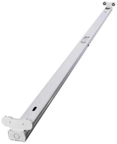 Tracon ELV209, Nyitott lámpatest T8 LED világító csövekhez 230 VAC, max. 2×11 W, 600 mm, 2×G13