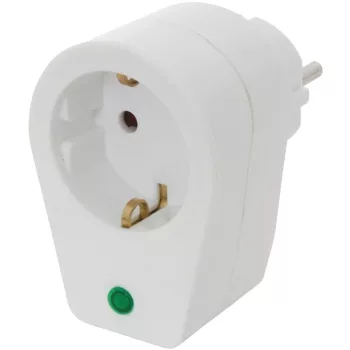   Tracon ESPD-SOCKET Csatlakozóaljzat túlfeszültségvédelemmel max.16A, 250VAC, 3680W, SCHUKO, Uc:275V, Uoc:6kV, Up:2kV