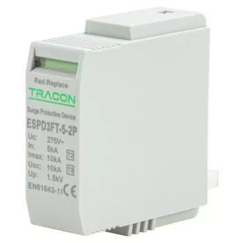 Tracon ESPD3FT-5M T3 túlfeszültség-levezető betét 275 V 5 kA