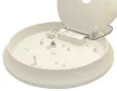 Tracon EVA21NW, Műanyag búrás falon kívüli LED lámpatest fokozott védelemmel 100-240 V, 50 Hz, 21 W, 1600 lm, 4000 K, IP54, EEI=A