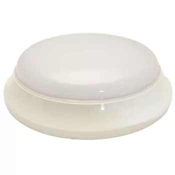   Tracon EVAS28NW, Műanyag búrás falon kívüli LED lámpatest mozgásérzékelővel 100-240V,50Hz,28W,2100lm,4000K,1-8m,10s-12m,IP54,EEI=A