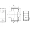 Tracon EVOBT15/1, Biztonsági (csengő) transzformátor 230V/4-8-12V AC, Psmax.:15VA, Is:1,15A